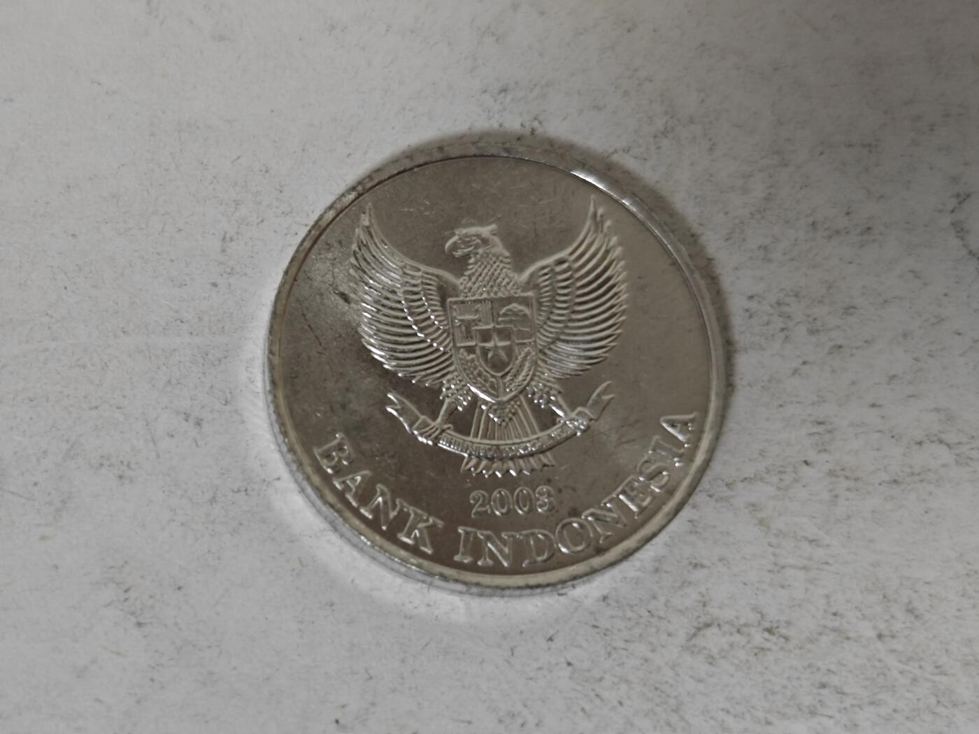 （全店满五十包邮）第14期 小精品、少见散币专场（有佣金） 印度尼西亚500卢比铝