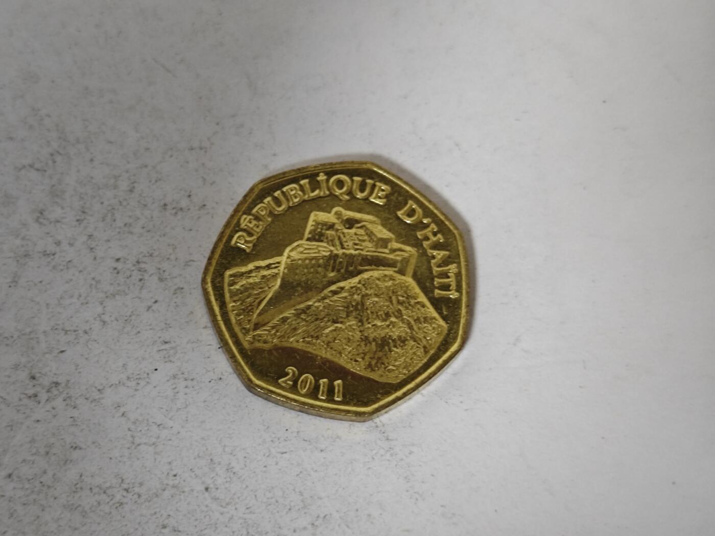 （全店满五十包邮）第14期 小精品、少见散币专场（有佣金） 海地一元硬币