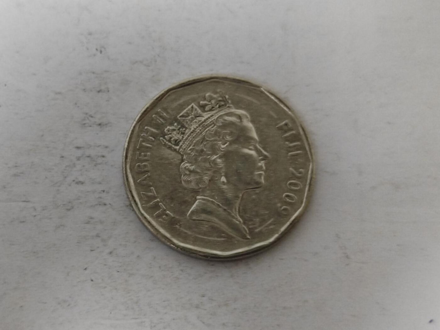 （全店满五十包邮）第14期 小精品、少见散币专场（有佣金） 斐济五十分硬币
