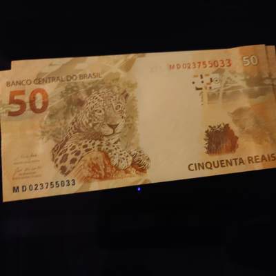 【世界钱币】精选微拍第154期暨2024年第66期～部分新品卖剩品种展销 2010年巴西50雷亚尔 全新绝品无4尾号5033