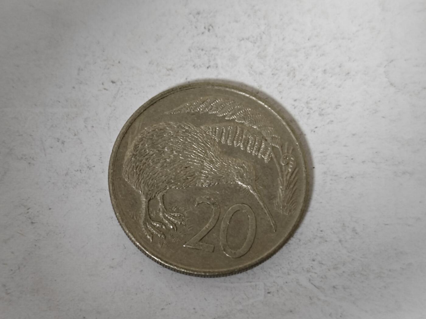 （全店满五十包邮）第14期 小精品、少见散币专场（有佣金） 新西兰20分大号