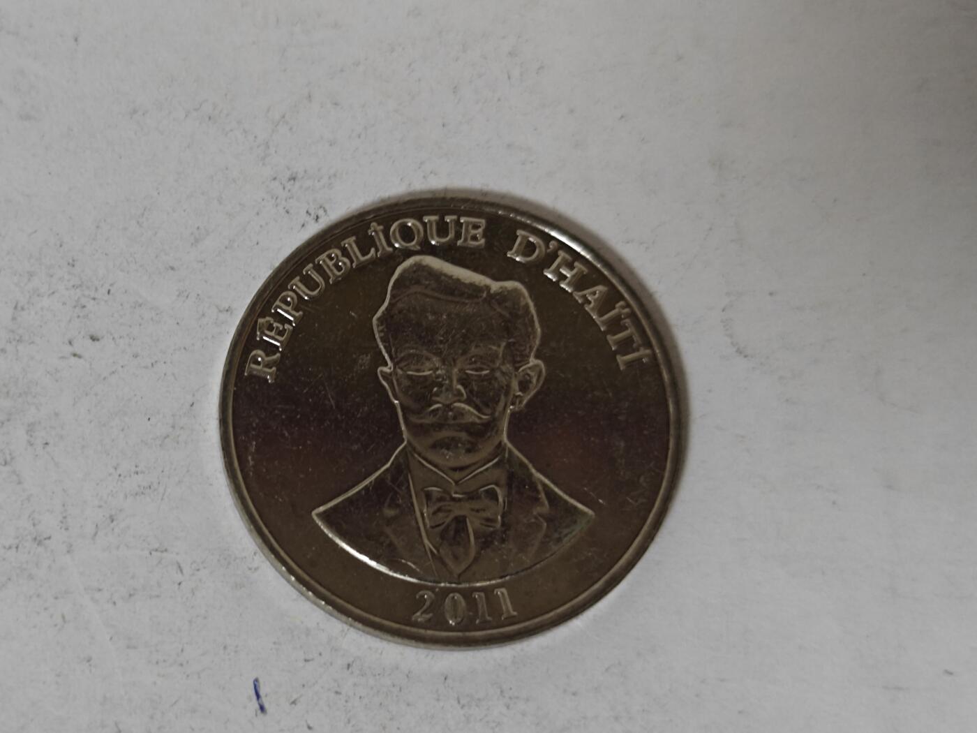 （全店满五十包邮）第14期 小精品、少见散币专场（有佣金） 海地五十生丁