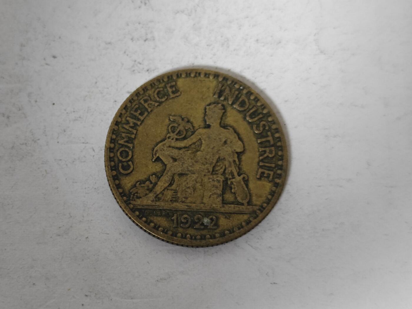 （全店满五十包邮）第14期 小精品、少见散币专场（有佣金） 法国坐人两法郎