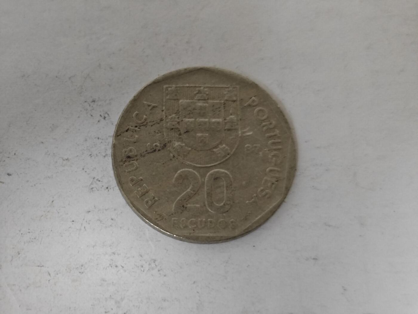 （全店满五十包邮）第14期 小精品、少见散币专场（有佣金） 葡萄牙20埃库斯多