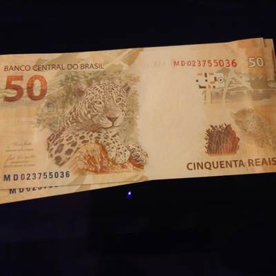 【世界钱币】精选微拍第154期暨2024年第66期～部分新品卖剩品种展销 2010年巴西50雷亚尔 全新绝品无4尾号5036