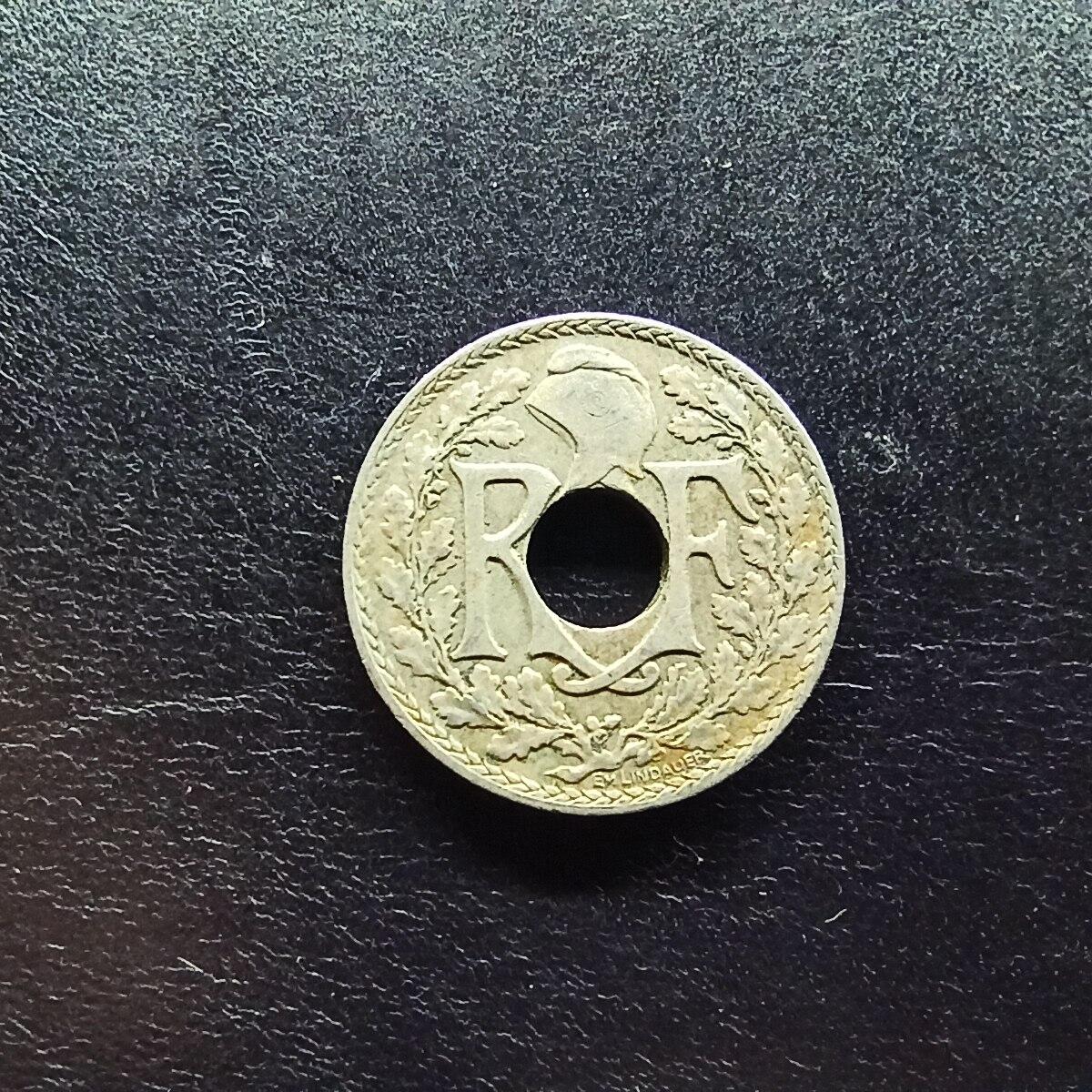 邮泉阁限时拍卖第十五场 各国硬币专场（拍卖结束后请付邮费，存留时间过长需全部邮寄） 法国1922年10分闪电版