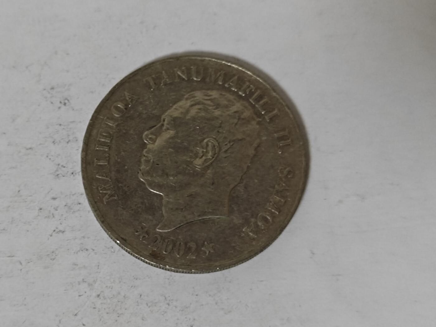 （全店满五十包邮）第14期 小精品、少见散币专场（有佣金） 萨摩亚50分硬币。