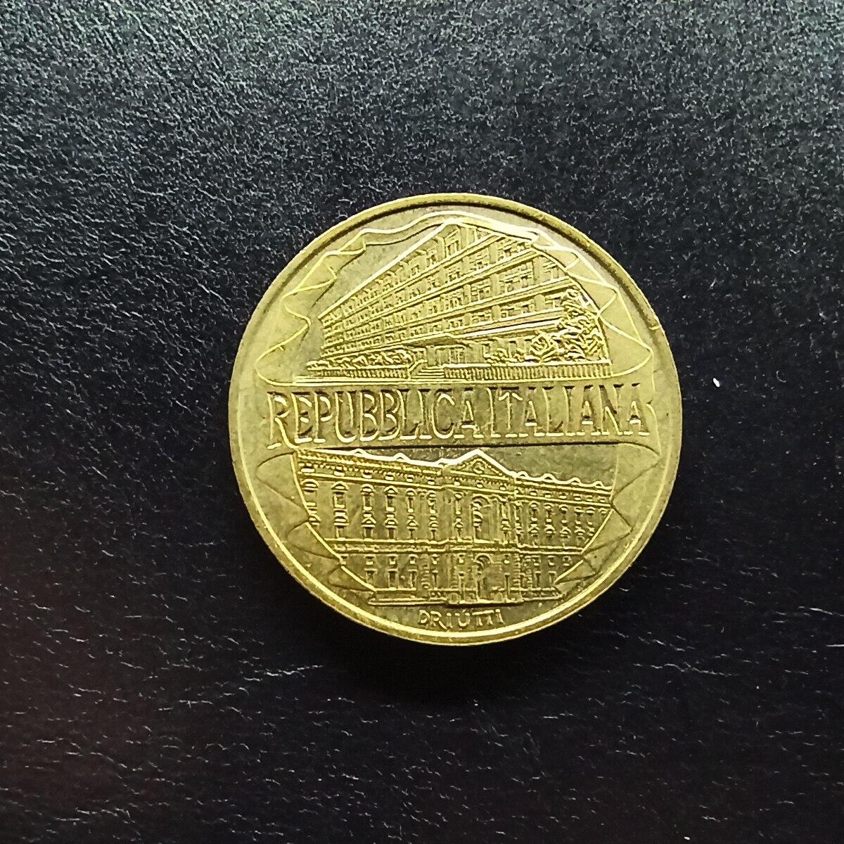 邮泉阁限时拍卖第十五场 各国硬币专场（拍卖结束后请付邮费，存留时间过长需全部邮寄） 意大利1996年200里拉纪念币