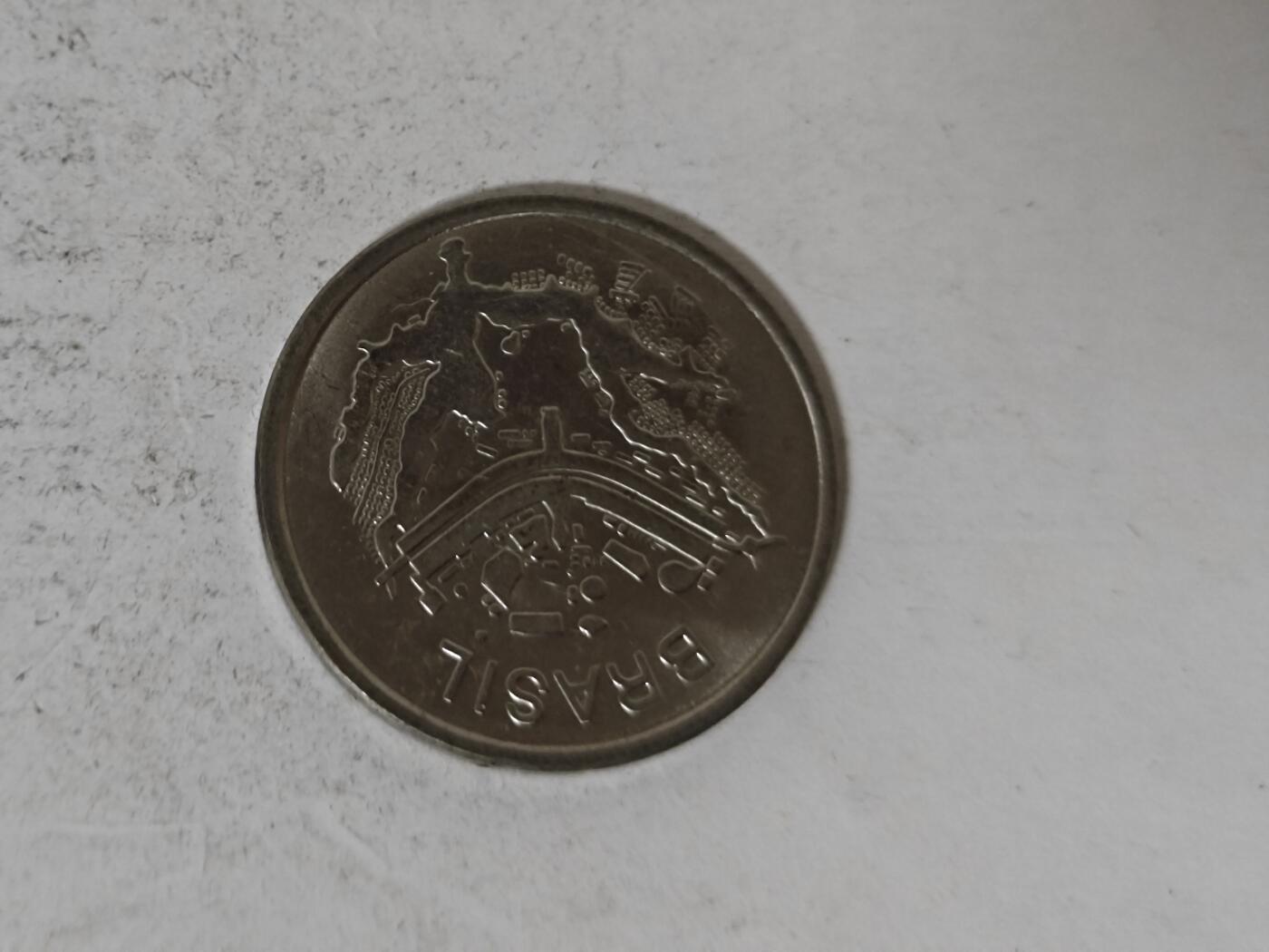 （全店满五十包邮）第14期 小精品、少见散币专场（有佣金） 巴西五十克鲁塞罗