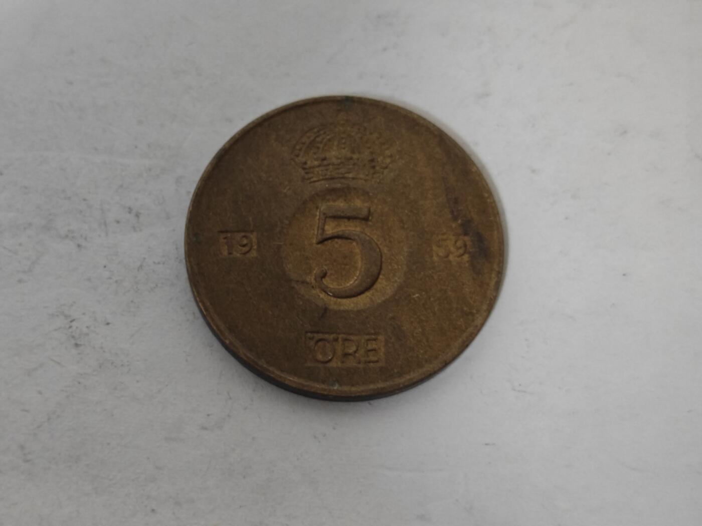 （全店满五十包邮）第14期 小精品、少见散币专场（有佣金） 丹麦五欧尔