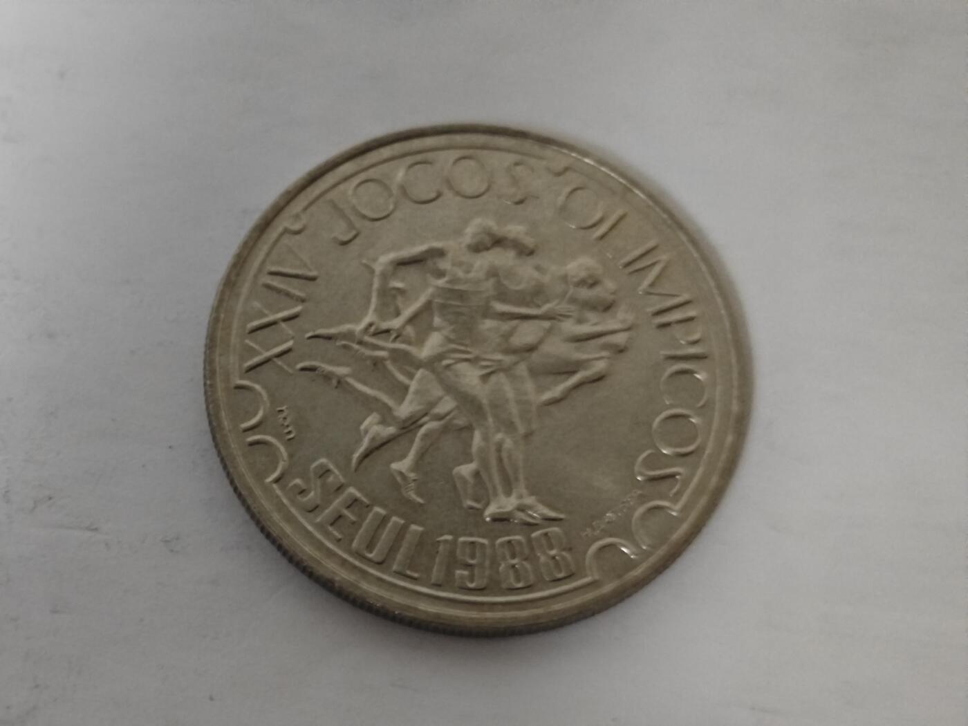 （全店满五十包邮）第14期 小精品、少见散币专场（有佣金） 葡萄牙汉城奥运会纪念币