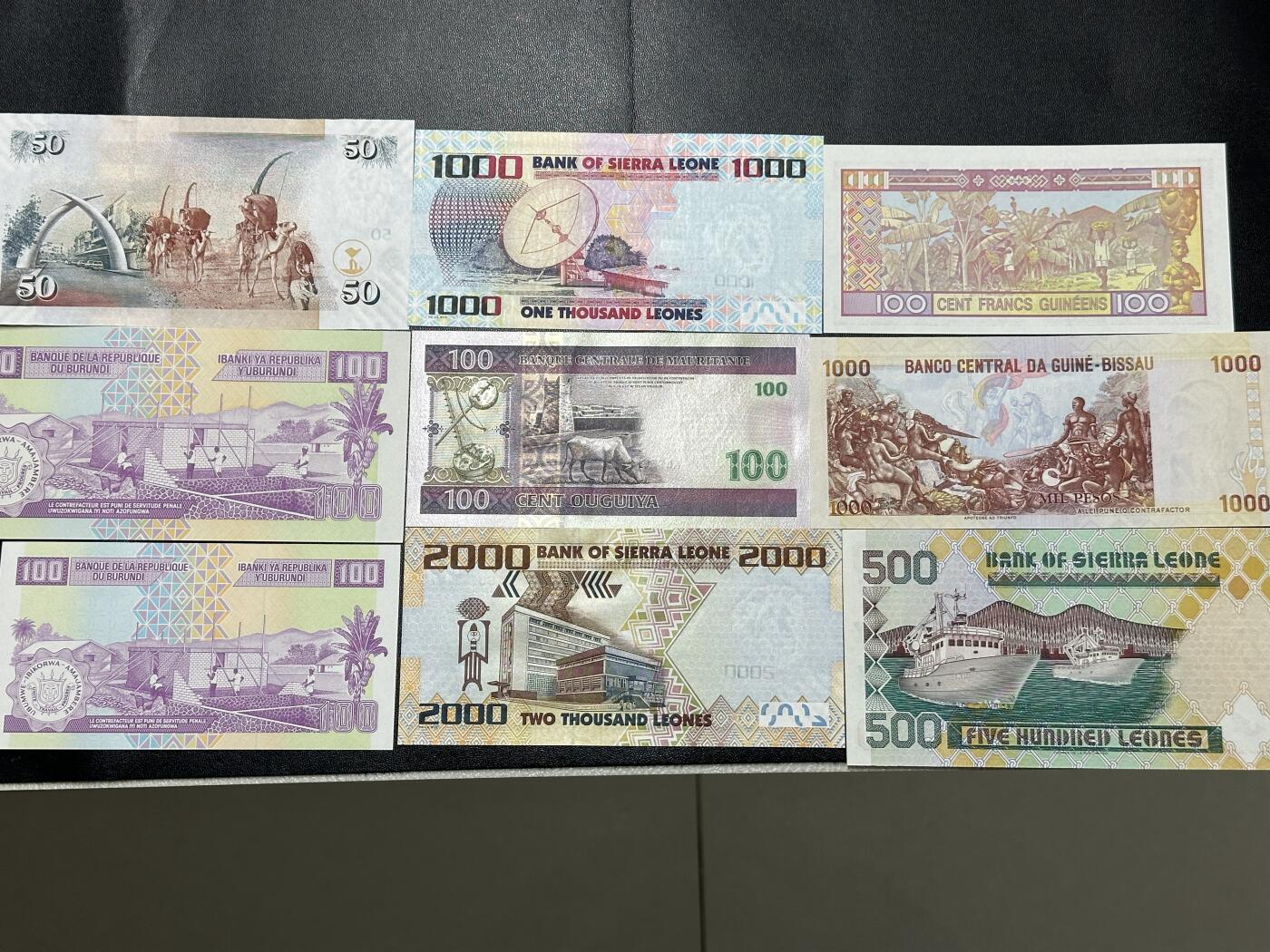 《外钞收藏家》第四百五十七期 肯尼亚等九张精美纸币 全新UNC