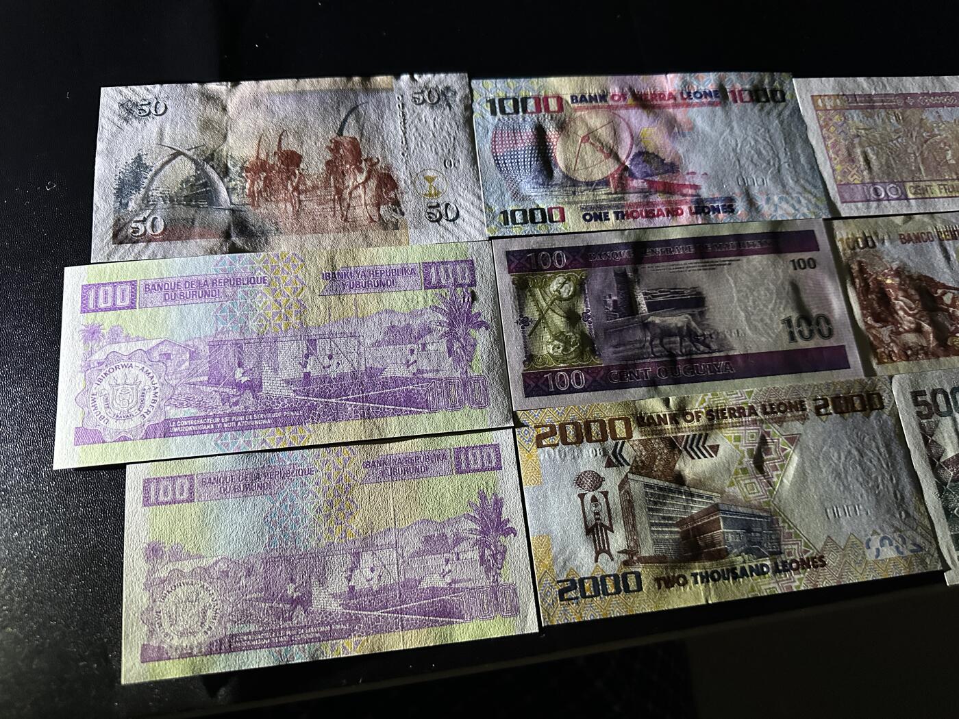 《外钞收藏家》第四百五十七期 肯尼亚等九张精美纸币 全新UNC