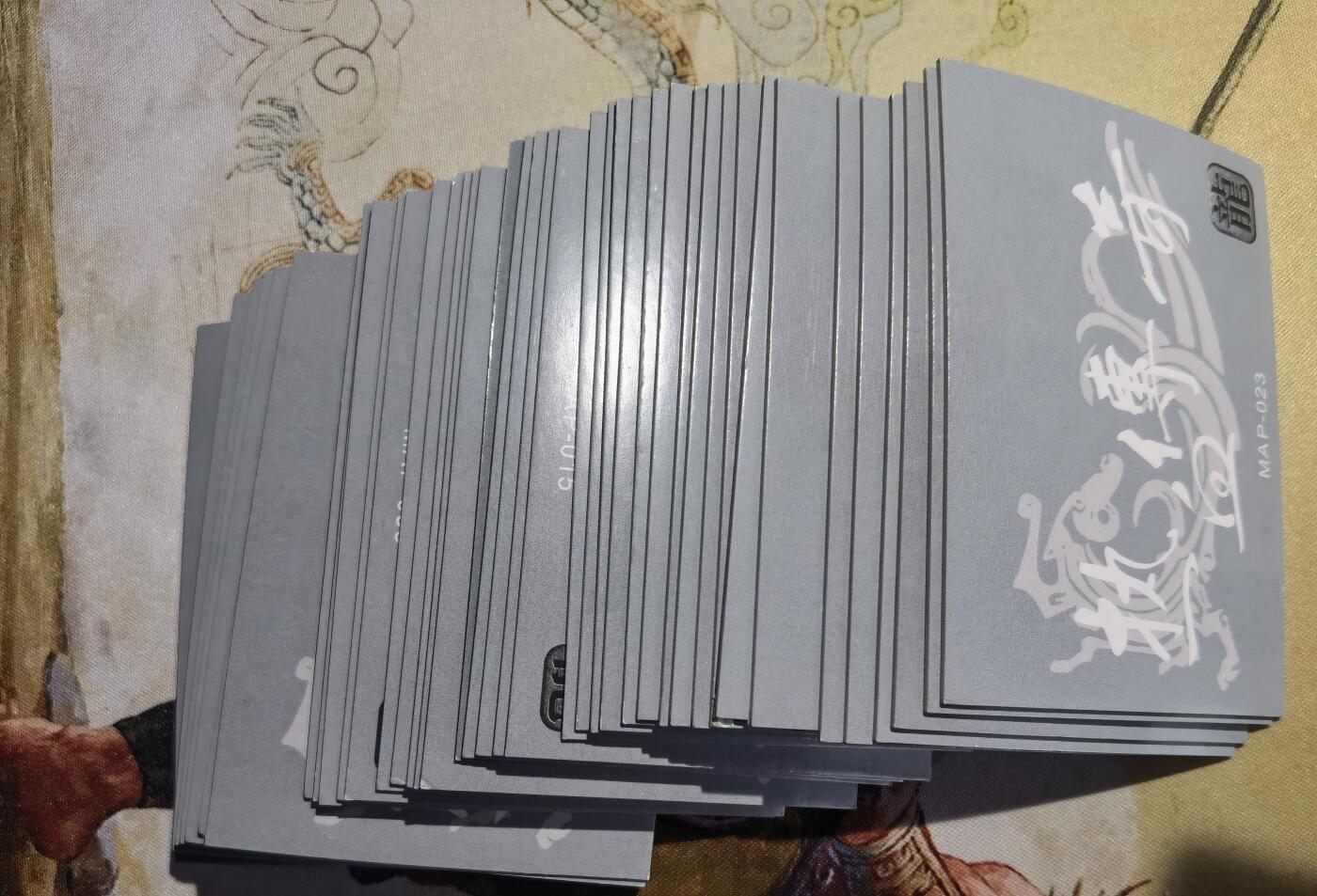 奇趣收藏卡牌拍卖第7场（全场包邮，收拍品免费上拍） 传奇世界地图卡 42张，重温过去打传奇的时光，品相如图