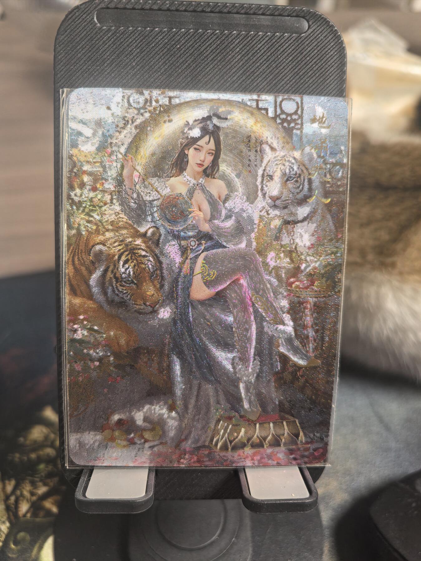 阳大大卡牌超级大甩拍第31期（固定周五晚上八点截拍，持续收拍品，进群福利早知道） 燎原卡牌 St_Brush 妖姬传第十二弹地涌夫人（粗闪工艺）