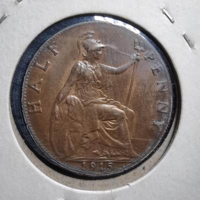 沼泽如烟--第569场 - 英国1915年半便士