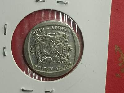 吉祥压岁钱外国硬币第38场 南非硬币1990