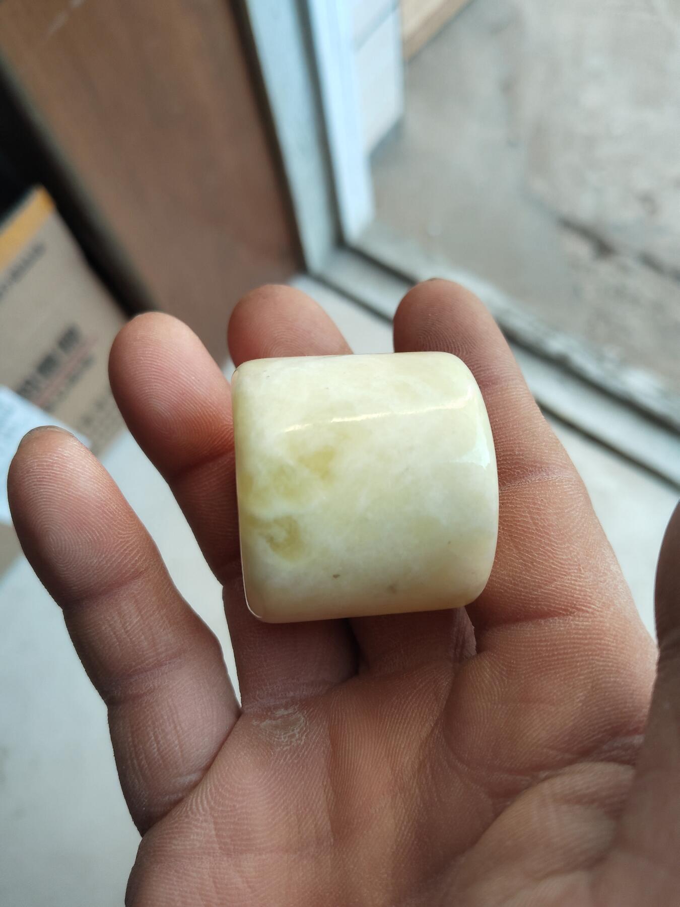 精品和田玉专场 石英玉扳指