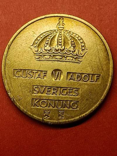 吉祥压岁钱外国硬币第38场 瑞典硬币1961