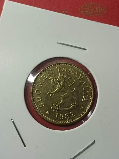 吉祥压岁钱外国硬币第38场 芬兰硬币1982