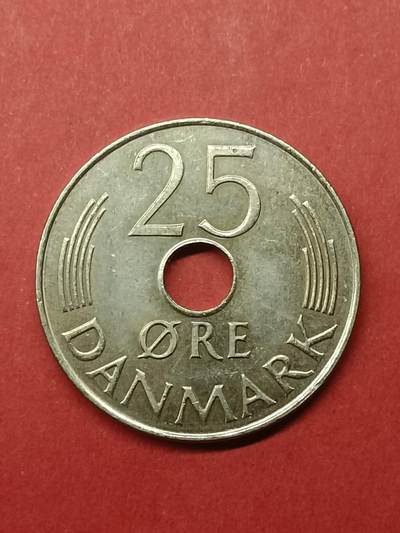 吉祥压岁钱外国硬币第38场 丹麦硬币1984