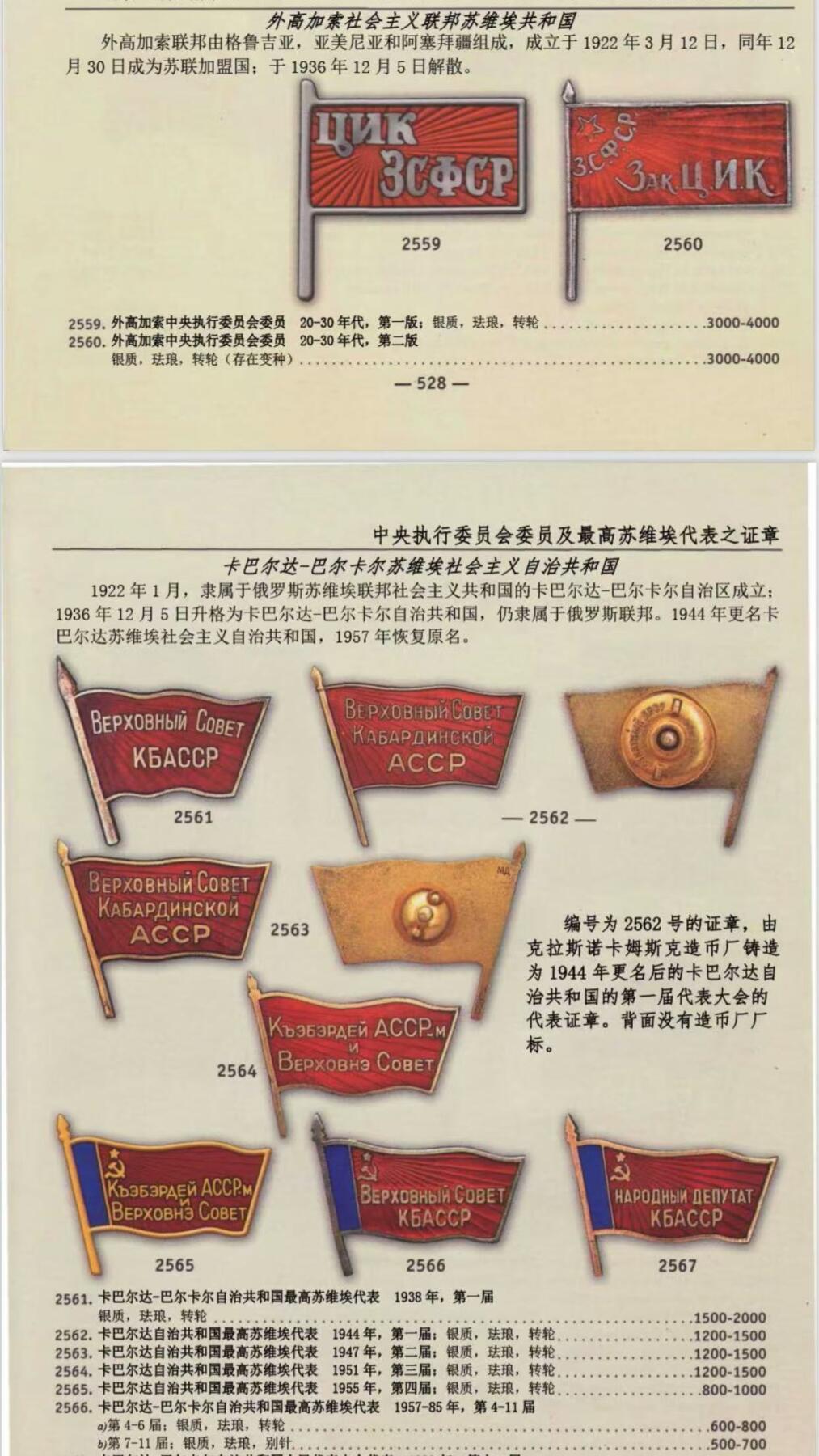 大猫徽章拍卖 第261期  外高加索苏维埃社会主义联邦共和国小红旗 极罕见