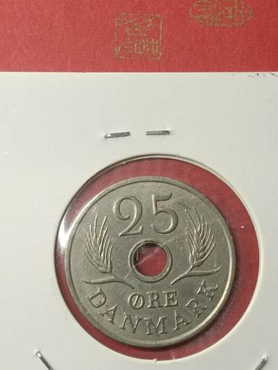 吉祥压岁钱外国硬币第38场 丹麦硬币1976