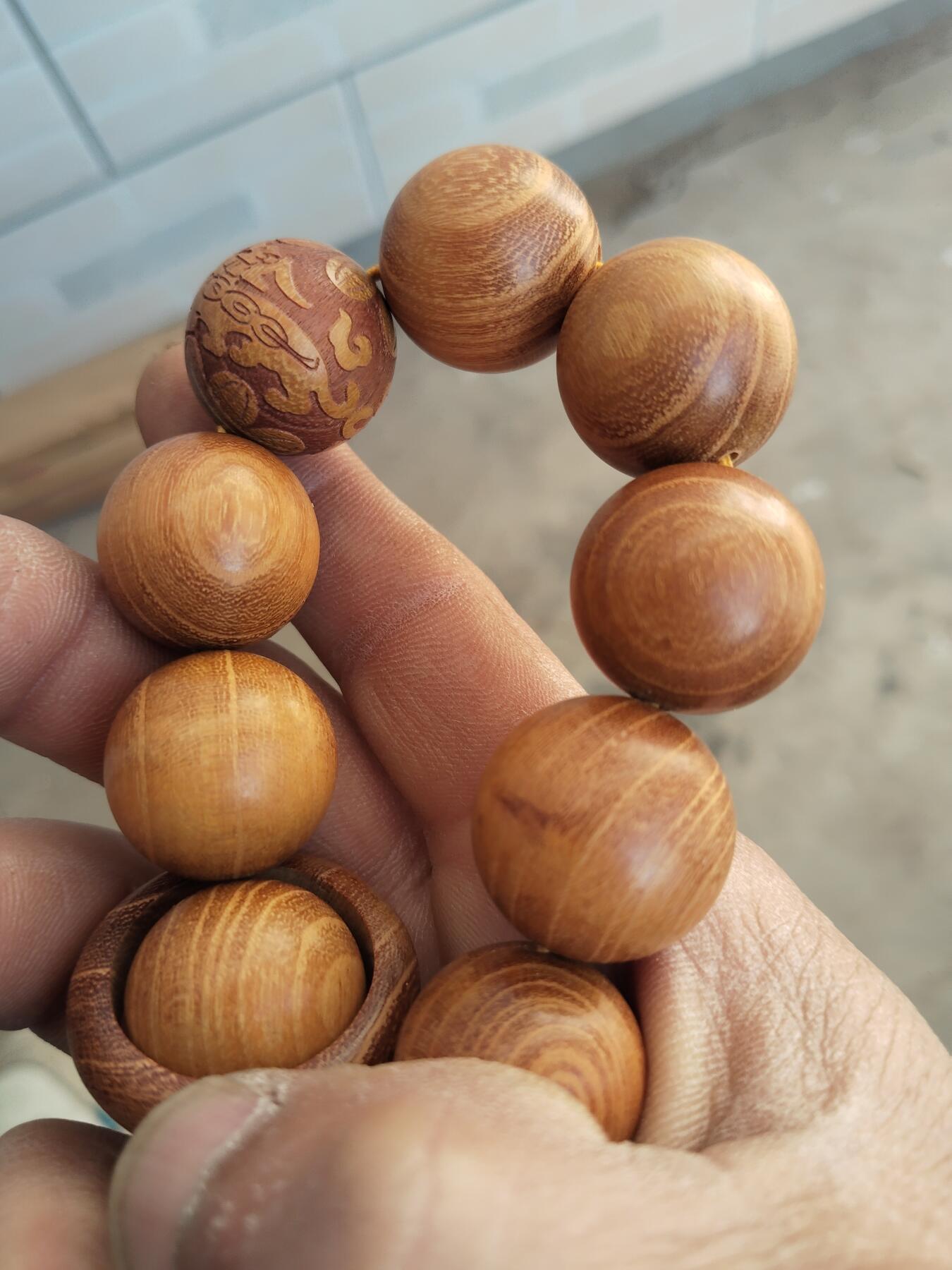 精品手串专场 黄金檀木手串2.0