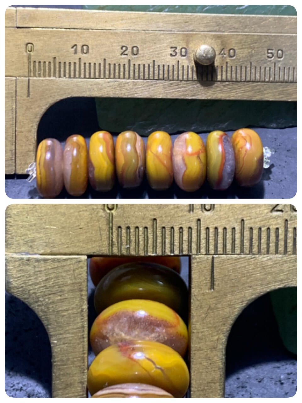精美高玉化冰飘战国红玛瑙随形隔片一组