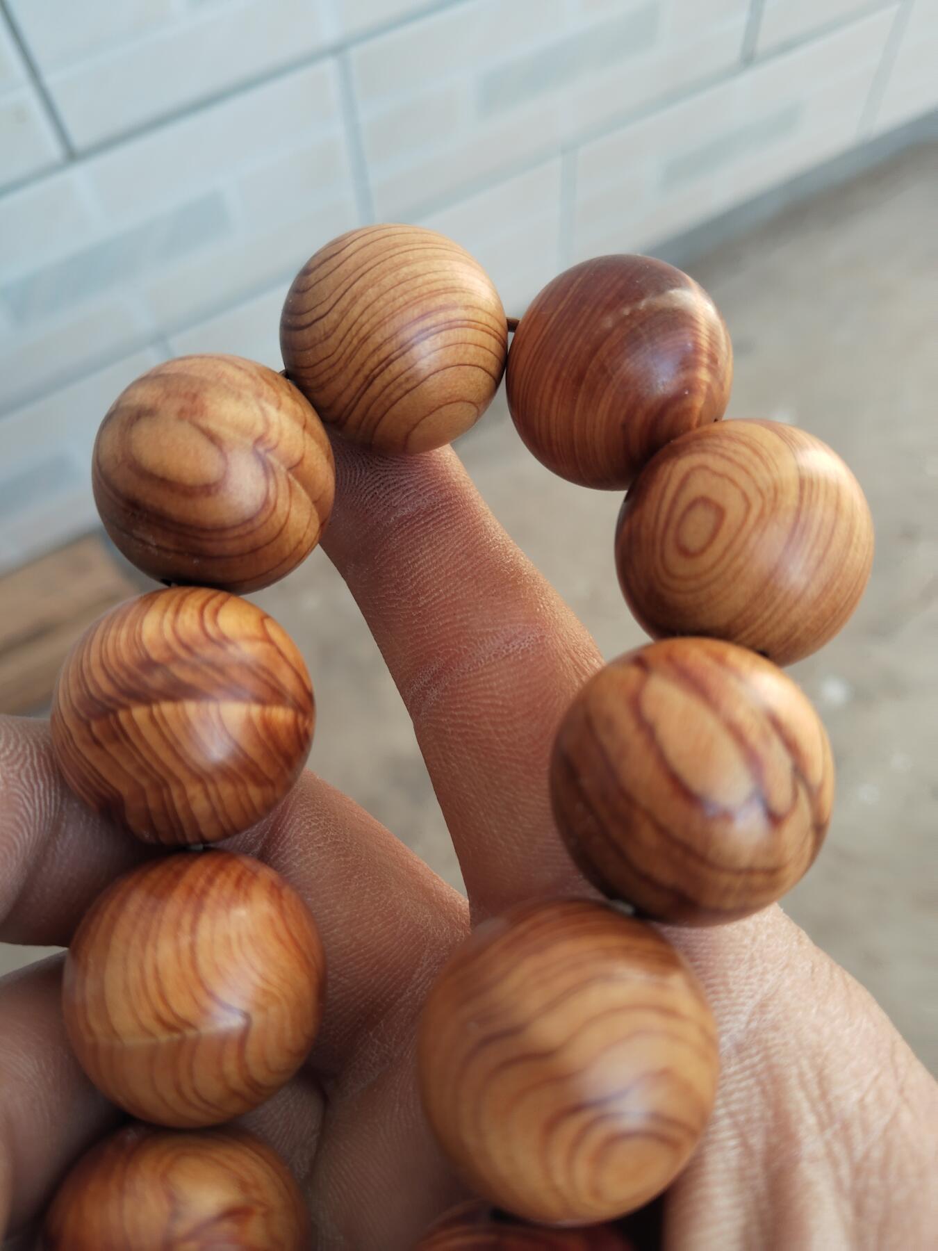 精品手串专场 高油太行崖柏2.0