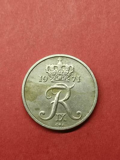吉祥压岁钱外国硬币第38场 - 丹麦硬币1971