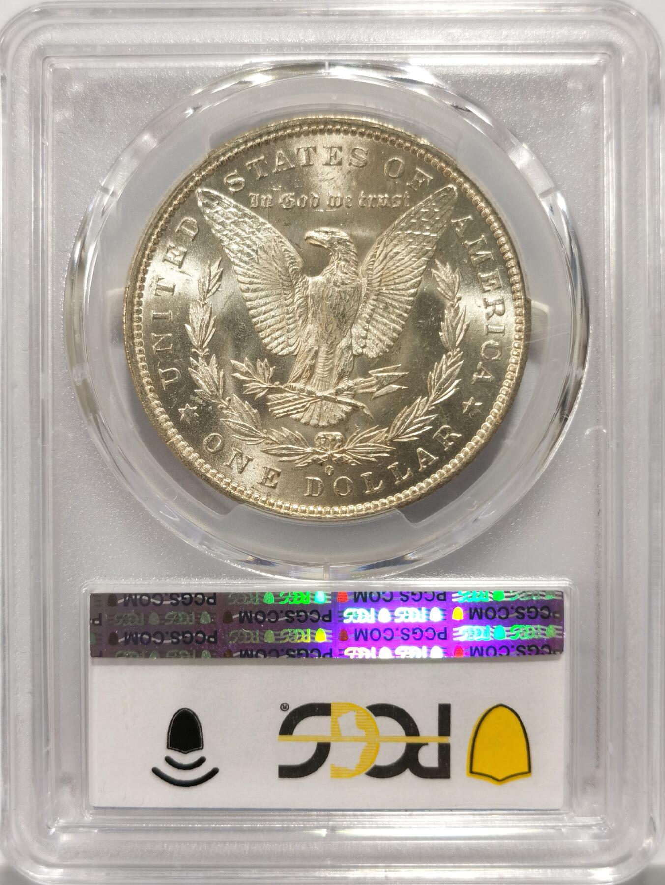 博洋堂世界钱币拍卖第104期（全场包邮） PCGS MS64 美国1883-O摩根大银币