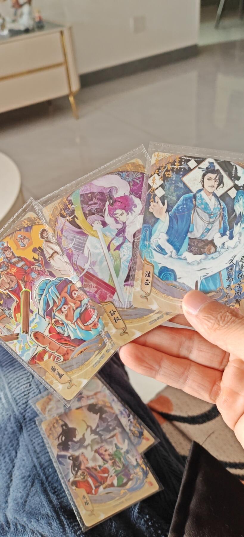 秋原瞳小店5期（雪：致敬，那不曾归去的童年！） 卡游三国流芳传韵精选3件套