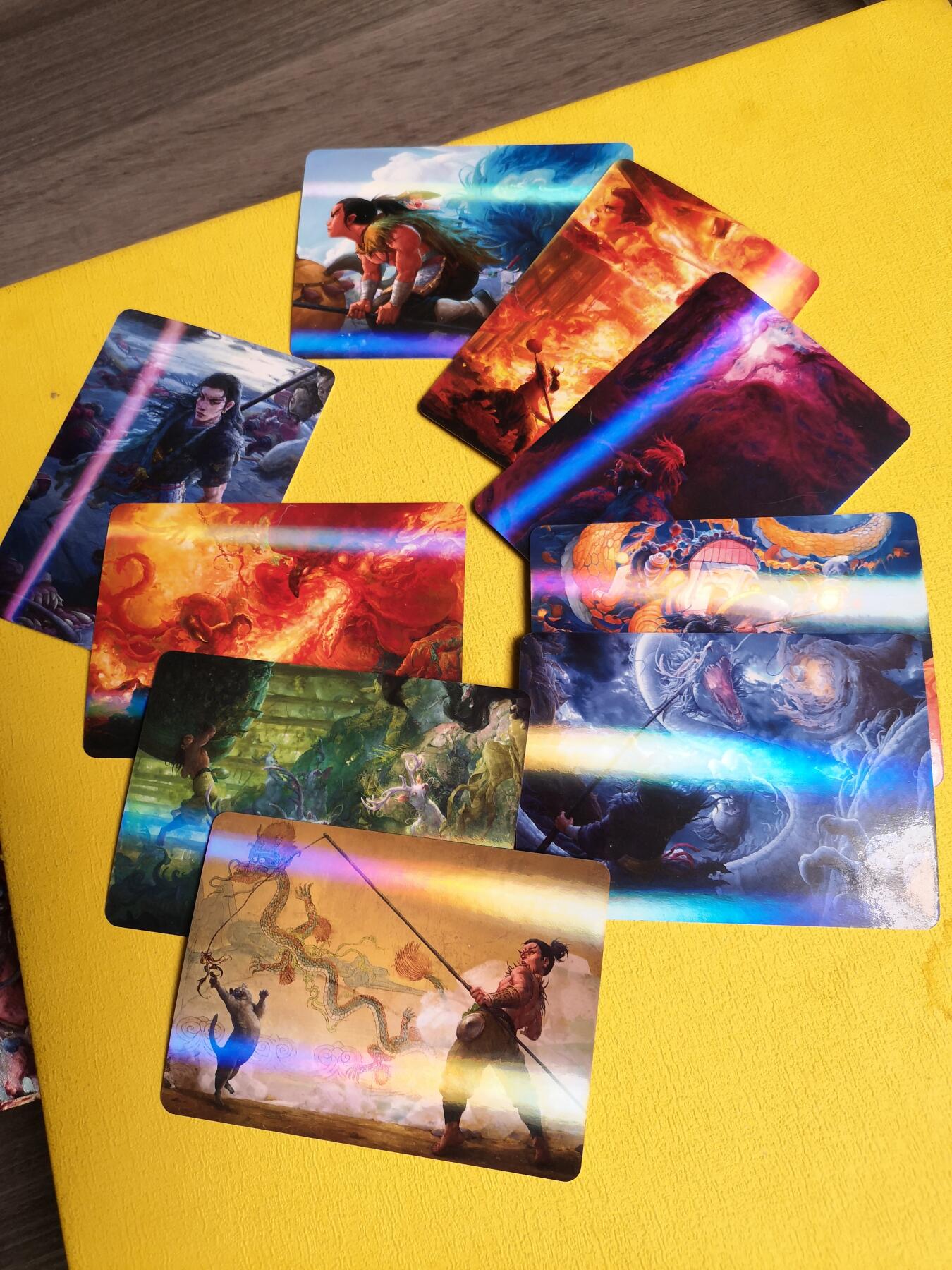 阳大大卡牌超级大甩拍第54期（周五晚上九点截拍，持续收拍品，进群福利早知道） 那么有名 郭子晖 楚歌 彩闪10张