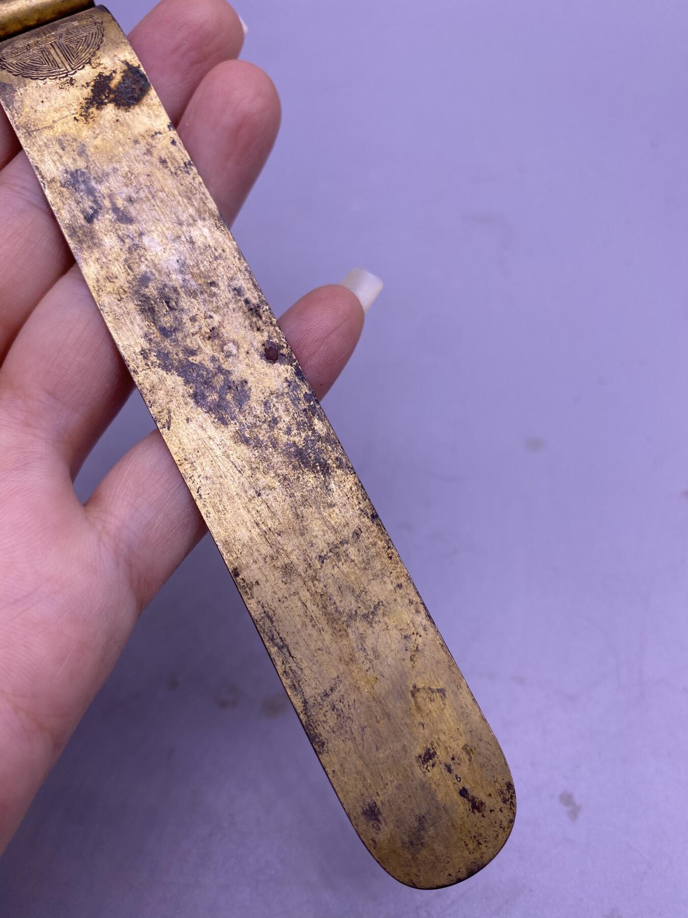 老银鎏金簪子，尺寸13.7厘米，品相如图，300包快递