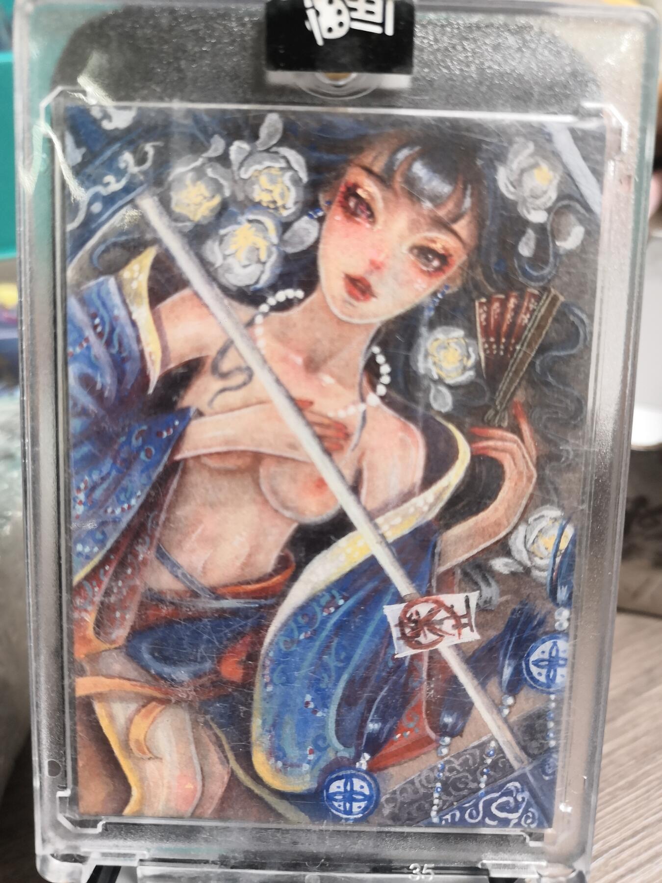 阳大大卡牌超级大甩拍第31期（固定周五晚上八点截拍，持续收拍品，进群福利早知道） 【手绘卡】世纪系列 知名画师 玉墨 玉面狐狸掌柜 白蛇缘起最诱惑的人物