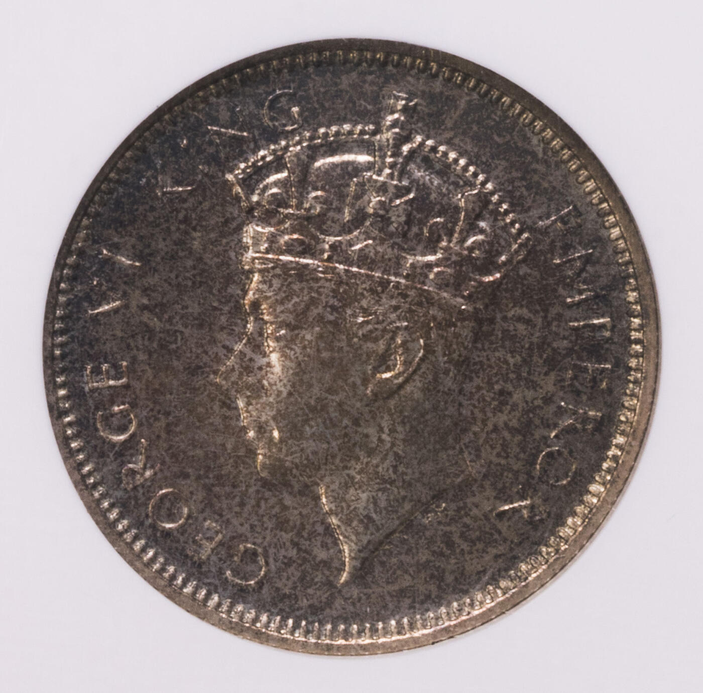 NGC-PF65 1937南罗得西亚乔六先令银币 罕见精制币