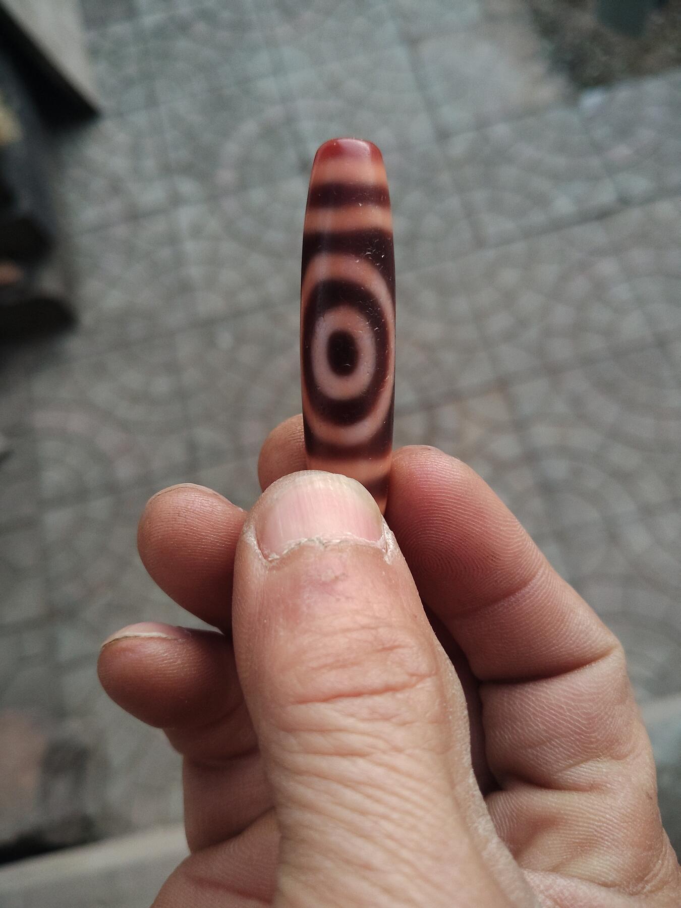 精品天珠专场 红肉一眼天地天珠