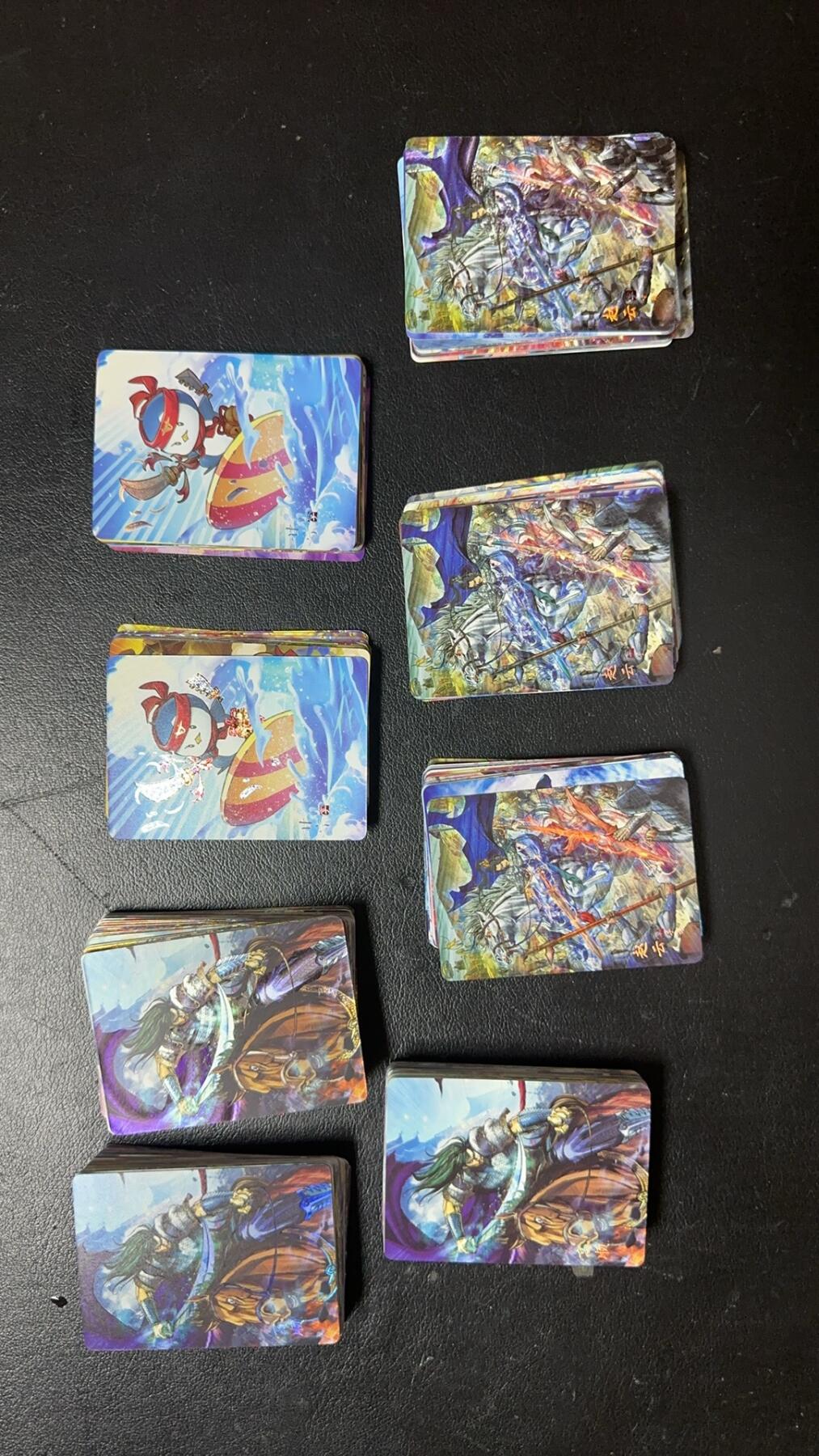 烈阳汘夜专场二（固定周六晚上8点截拍，持续收拍品，进群福利早知道） 燎原豪杰传SSR三工艺各一套、SR三工艺各一套、QR两工艺各一套