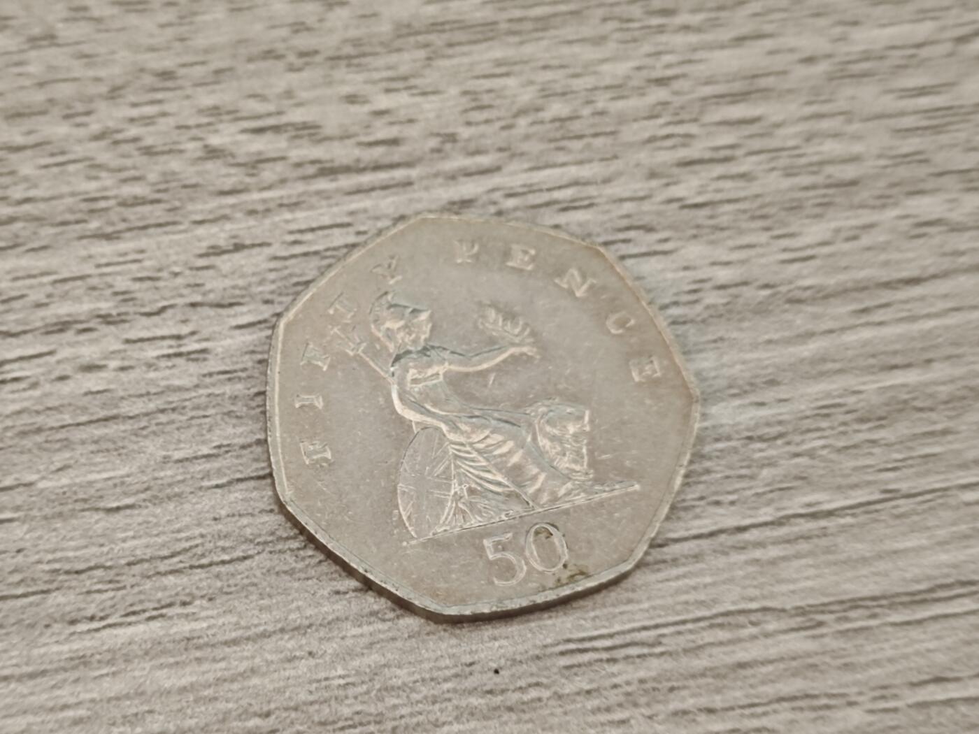 第十八期，散币专场（有佣金一元，满五十包邮可寄存） 英国50便士