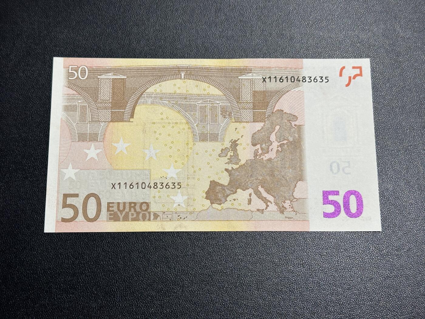 《外钞收藏家》第四百五十七期 2002年一签 50欧元 全新UNC