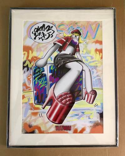 零元拍：OWSON GAGA 系列作品装饰画，已做装裱 合金相框尺寸40X52CM。因展品出展，镜框或亚克力可能有轻微划痕，介意勿拍 - 零元拍：OWSON GAGA 系列作品装饰画，已做装裱 合金相框尺寸40X52CM。因展品出展，镜框或亚克力可能有轻微划痕，介意勿拍