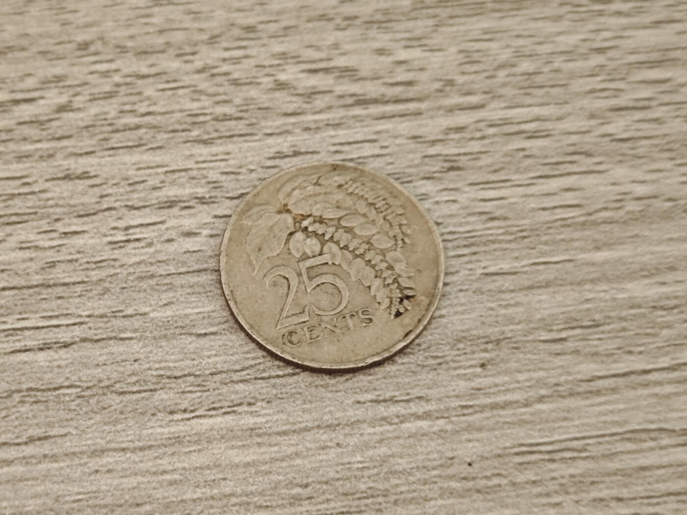 第十八期，散币专场（有佣金一元，满五十包邮可寄存） 特立尼达多巴哥25分硬币