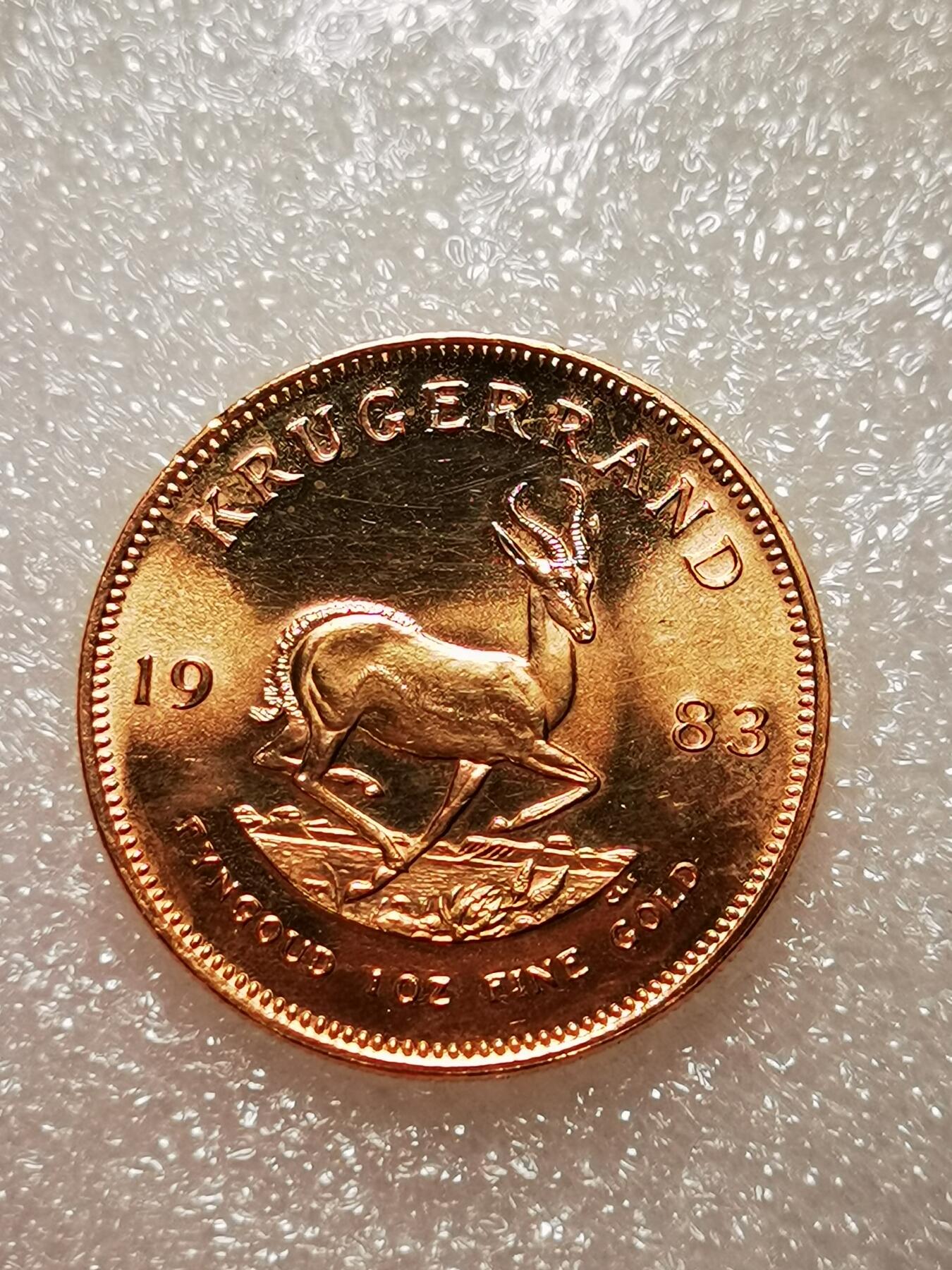 南非1983年克鲁格一盎司金币