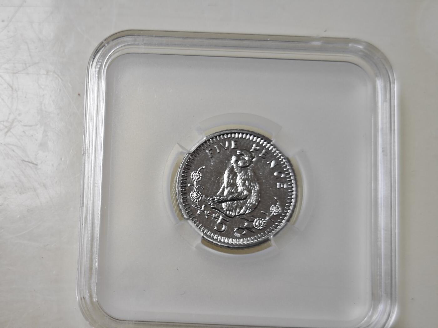 第十九期 英系散币小专场（满五十包邮，可寄存，有佣金） 直布罗陀五便士