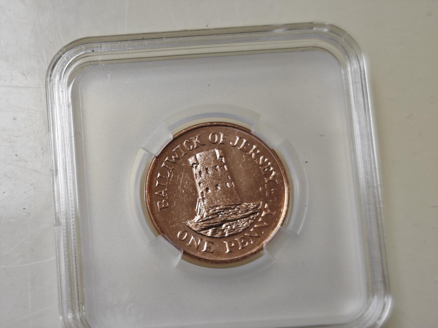 第十九期 英系散币小专场（满五十包邮，可寄存，有佣金） 泽西岛一便士