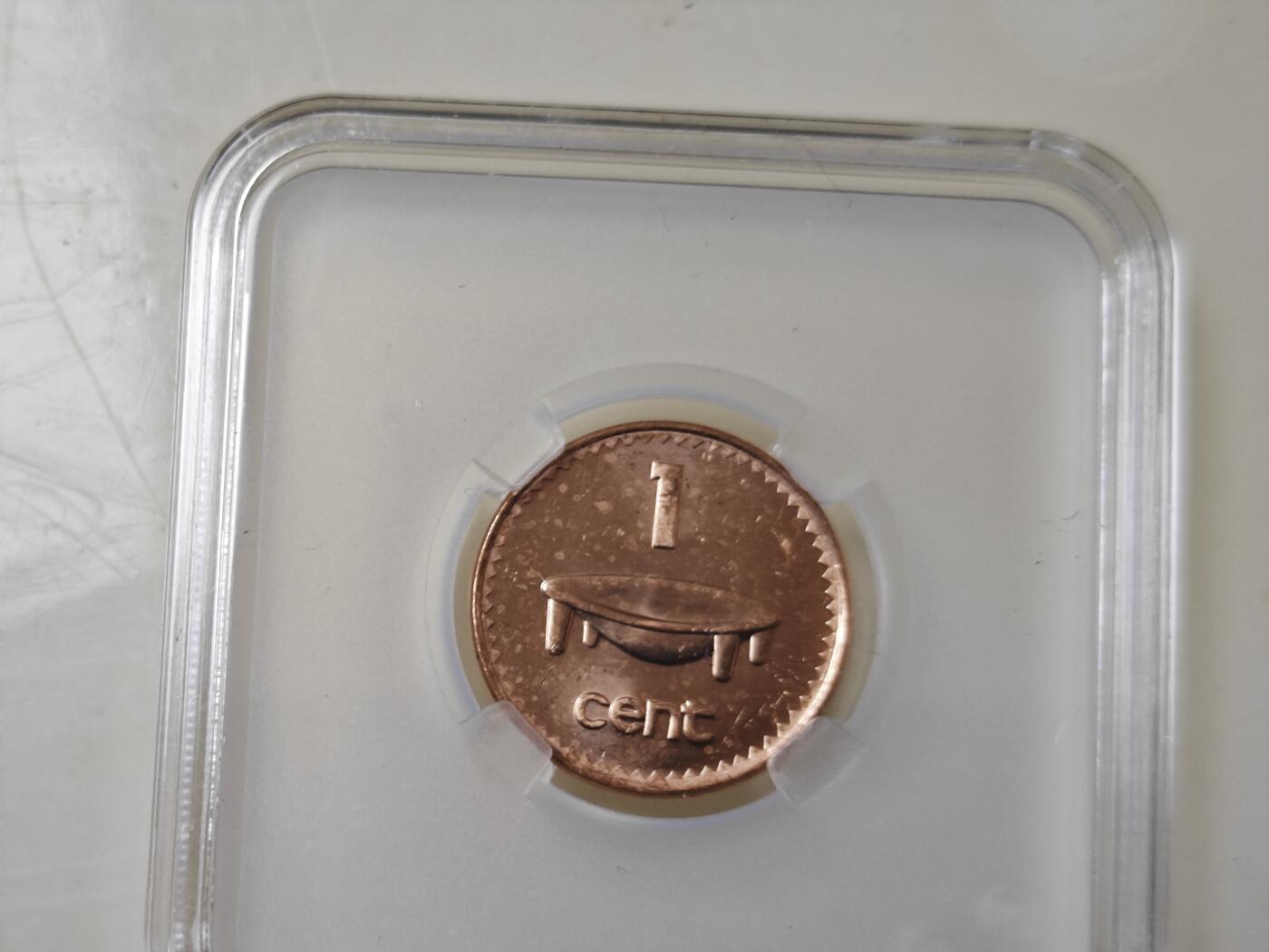 第十九期 英系散币小专场（满五十包邮，可寄存，有佣金） 斐济一分硬币