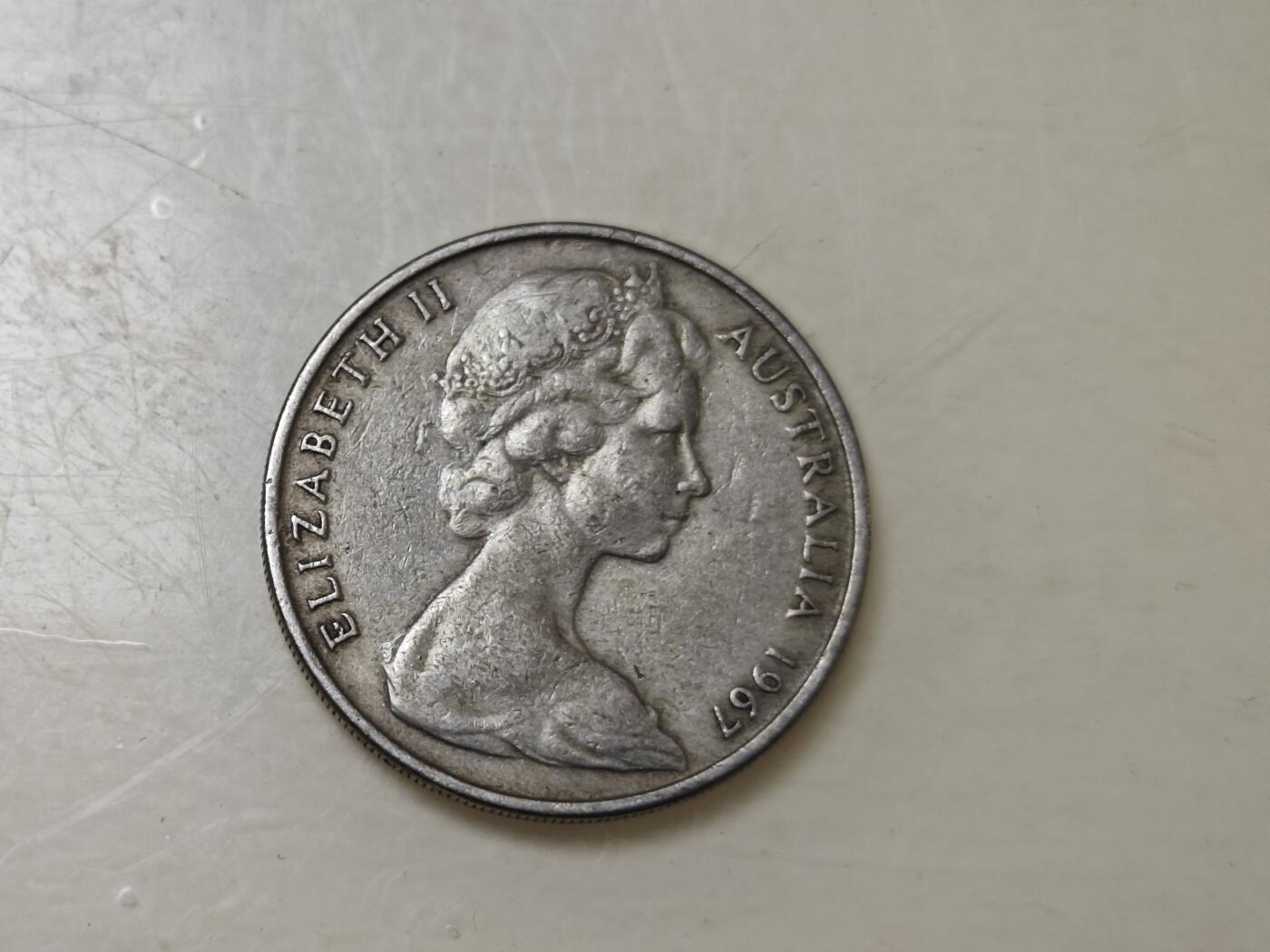 第十九期 英系散币小专场（满五十包邮，可寄存，有佣金） 澳大利亚二十分