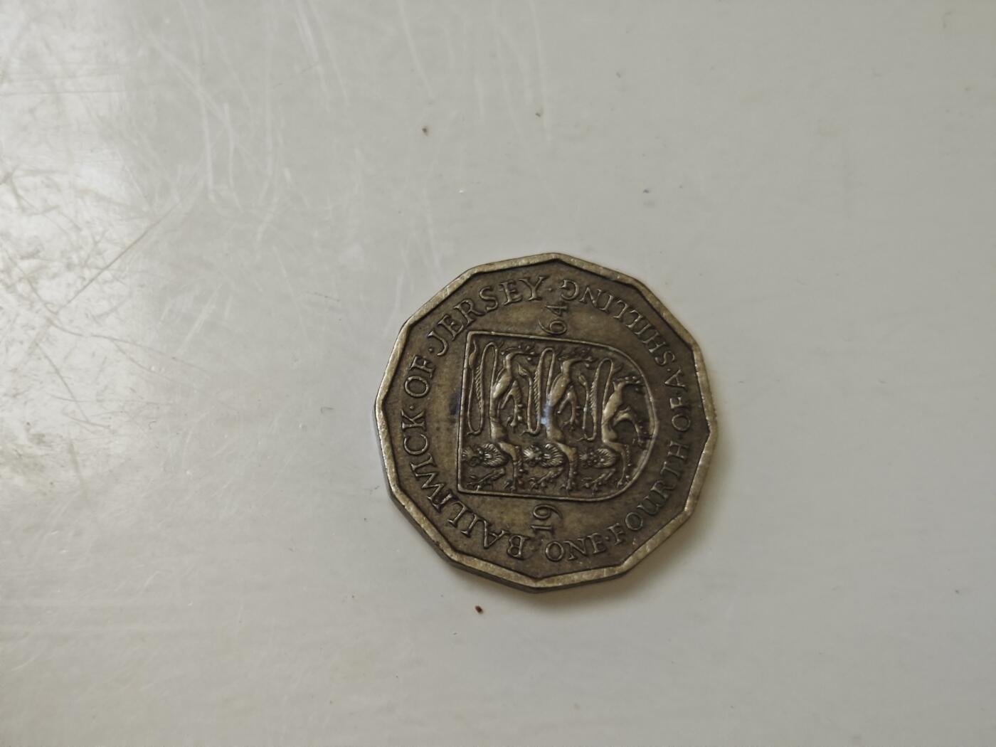 第十九期 英系散币小专场（满五十包邮，可寄存，有佣金） 泽西岛四分之一便士