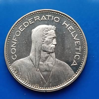 【淘币小摊】实时拍第五百三十拍 散币场 满百包邮  每日一拍 每周一统一发货 可预留两周  -  瑞士1983年5法郎镍币